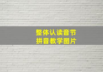 整体认读音节 拼音教学图片